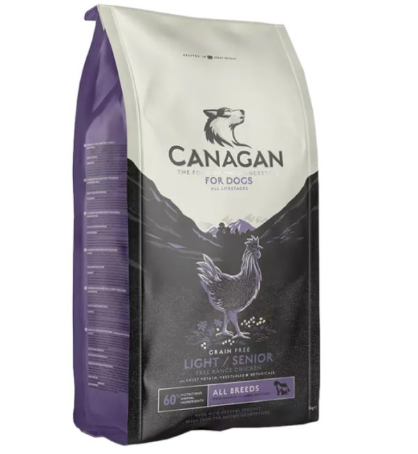 Canagan Light/Senior Free-Range Chicken Dry Dog Food