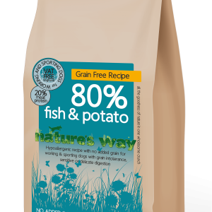 Nature's Way Working Dog Fish & Potato with Itch-Eeze Dog Food