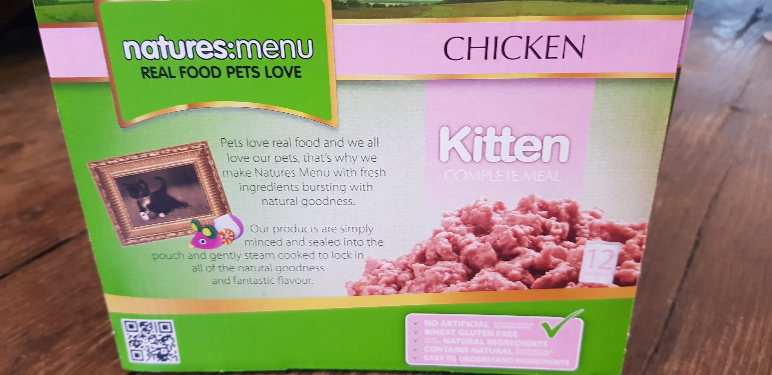 natures menu kitten