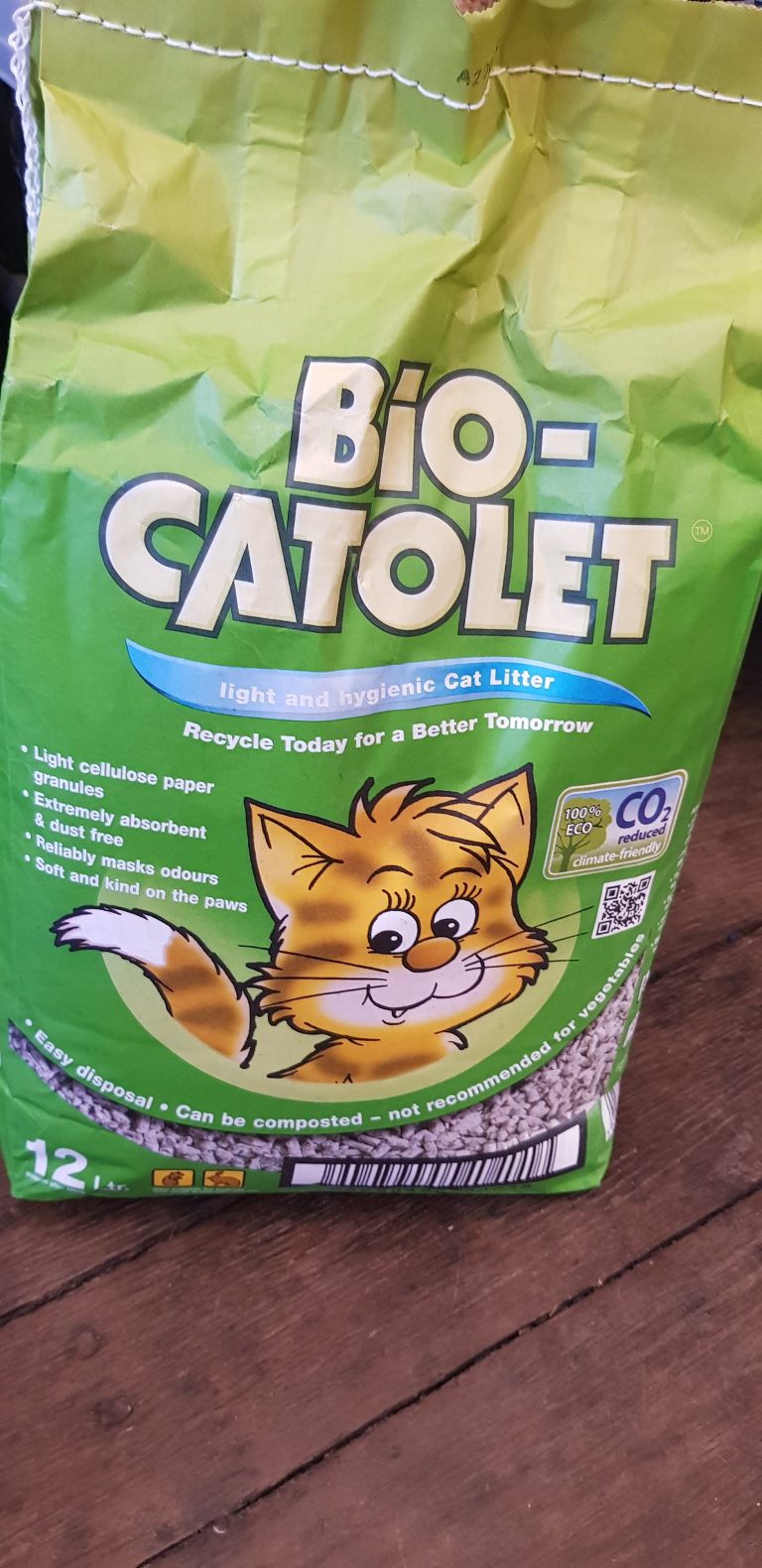BioCatolet NonClumping Paper Based Cat Litter Not Just Pets