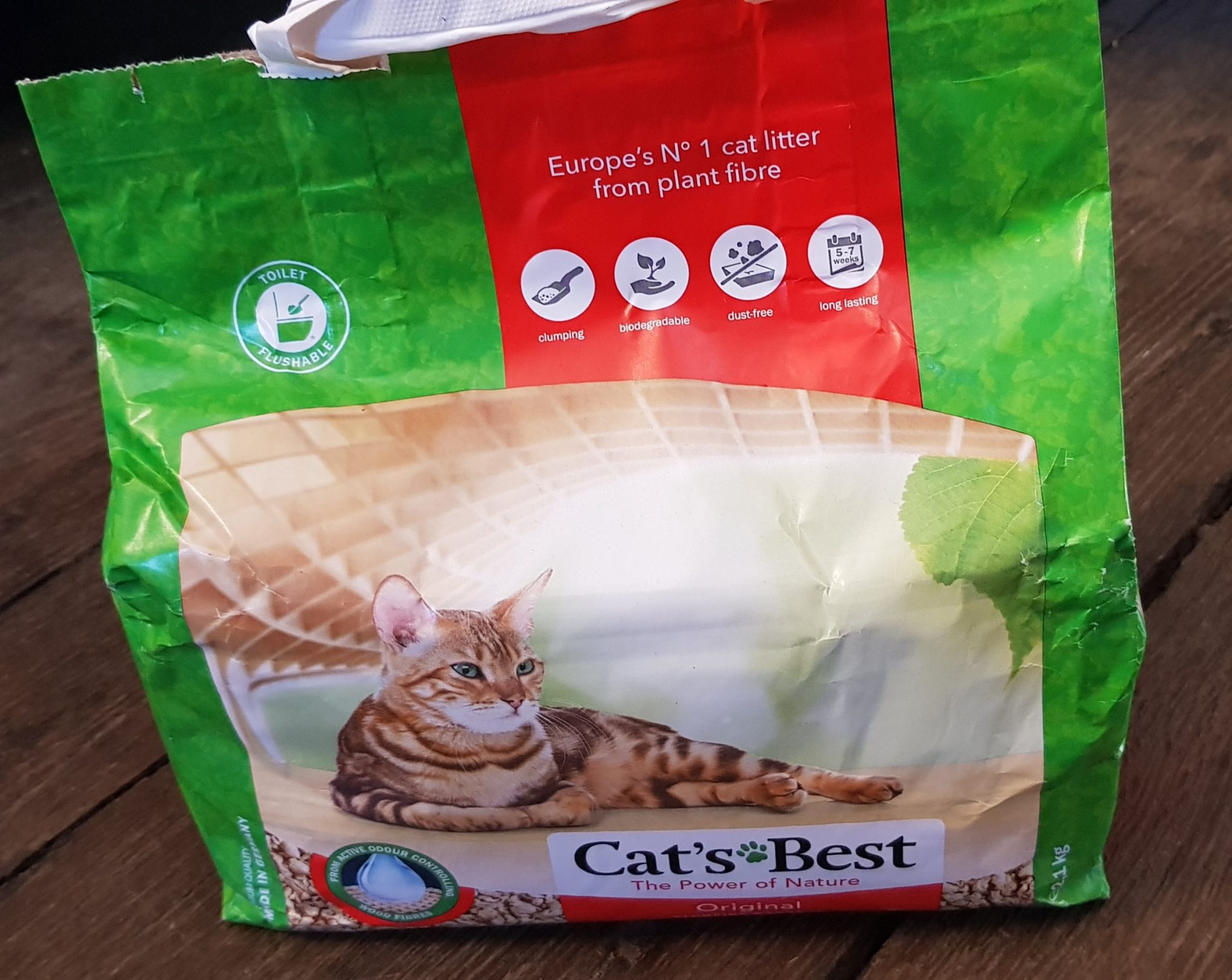 Cat’s Best Original Clumping Cat Litter Not Just Pets