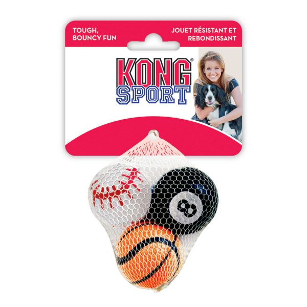 Kong Sport Balls for Dogs - Small, 3 pack