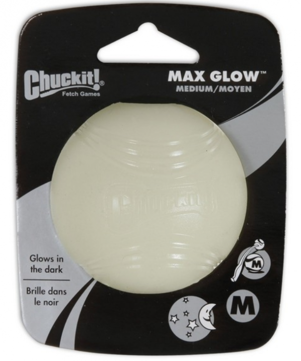 Chuckit! Max Glow Ball 1-Pack (Medium) for Dogs