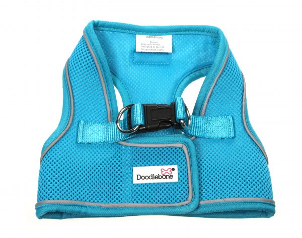 Doodlebone® Airmesh Originals Snappy Dog Harness - Aqua
