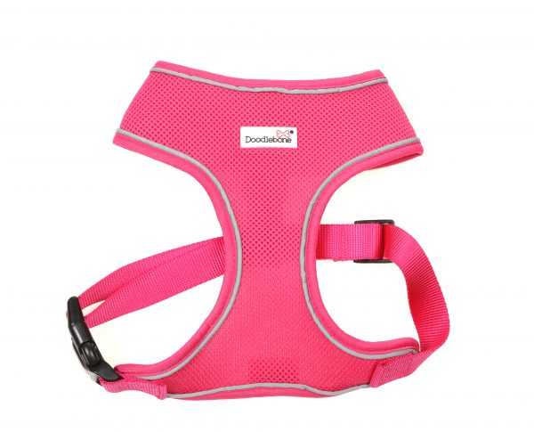 Doodlebone® Originals Airmesh Dog Harness - Fuschia