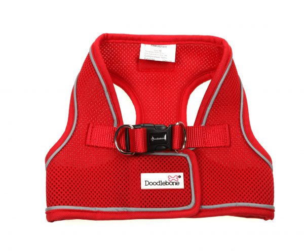 Doodlebone® Airmesh Originals Snappy Dog Harness - Ruby