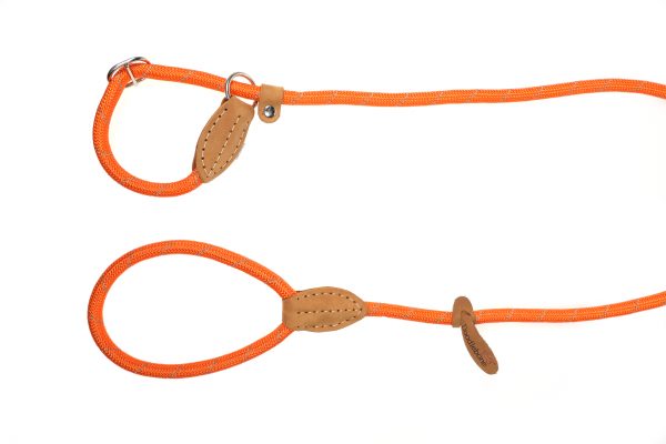 Doodlebone® Originals Slip Dog Lead - Tangerine