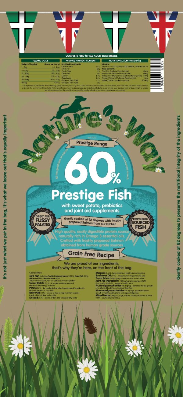 Nature's Way Dog Food - Grain Free Prestige 60% Fish Recipe